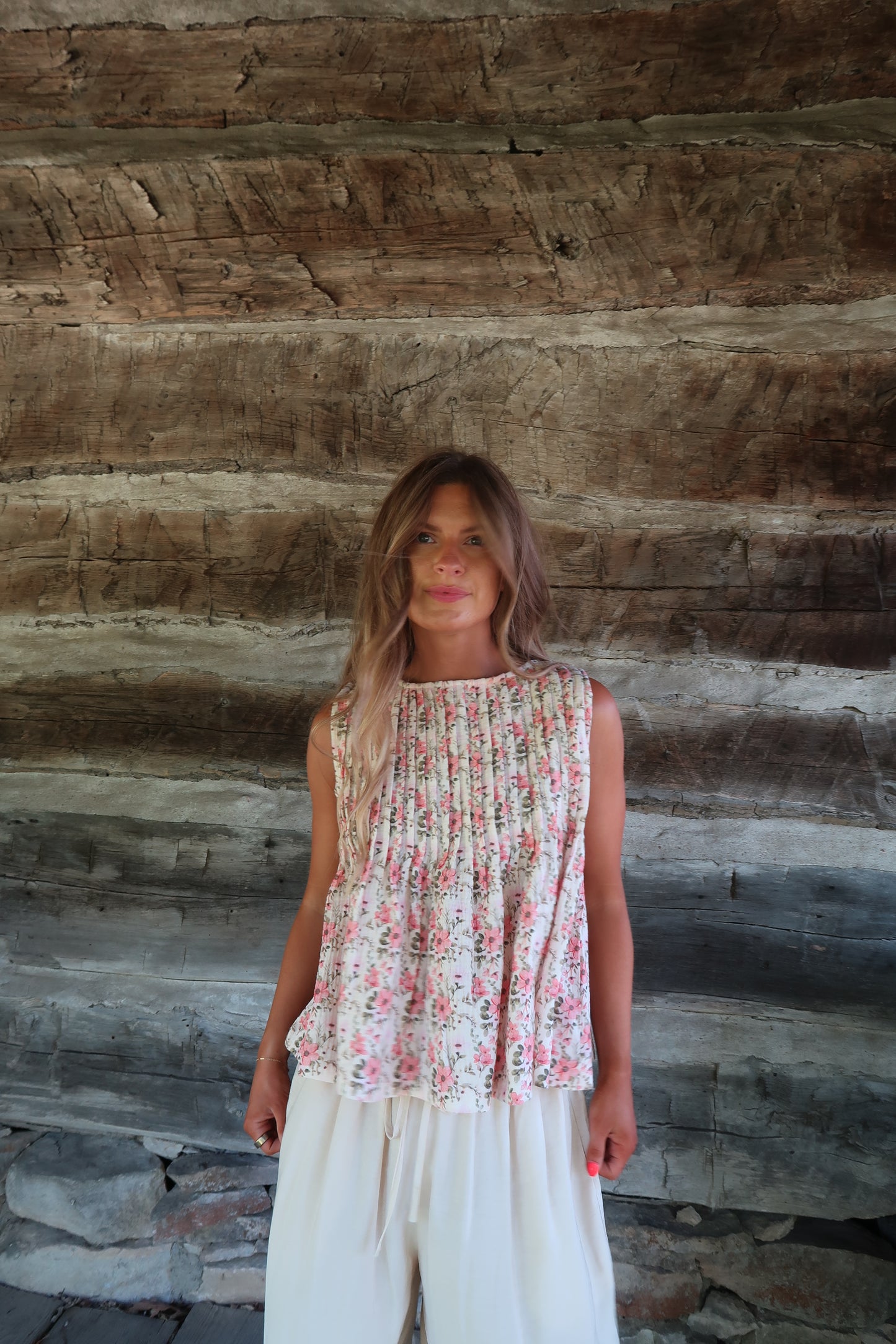Lilli Floral Babydoll Tank