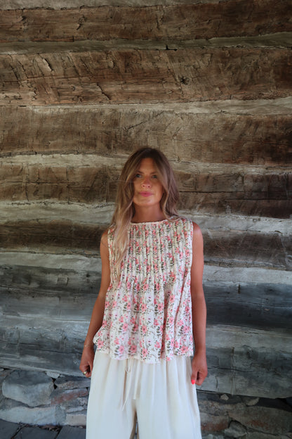 Lilli Floral Babydoll Tank