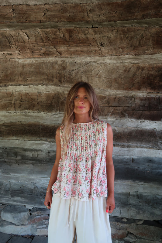 Lilli Floral Babydoll Tank
