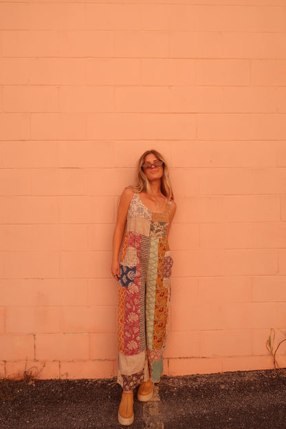 Riley Patchwork Jumpsuit