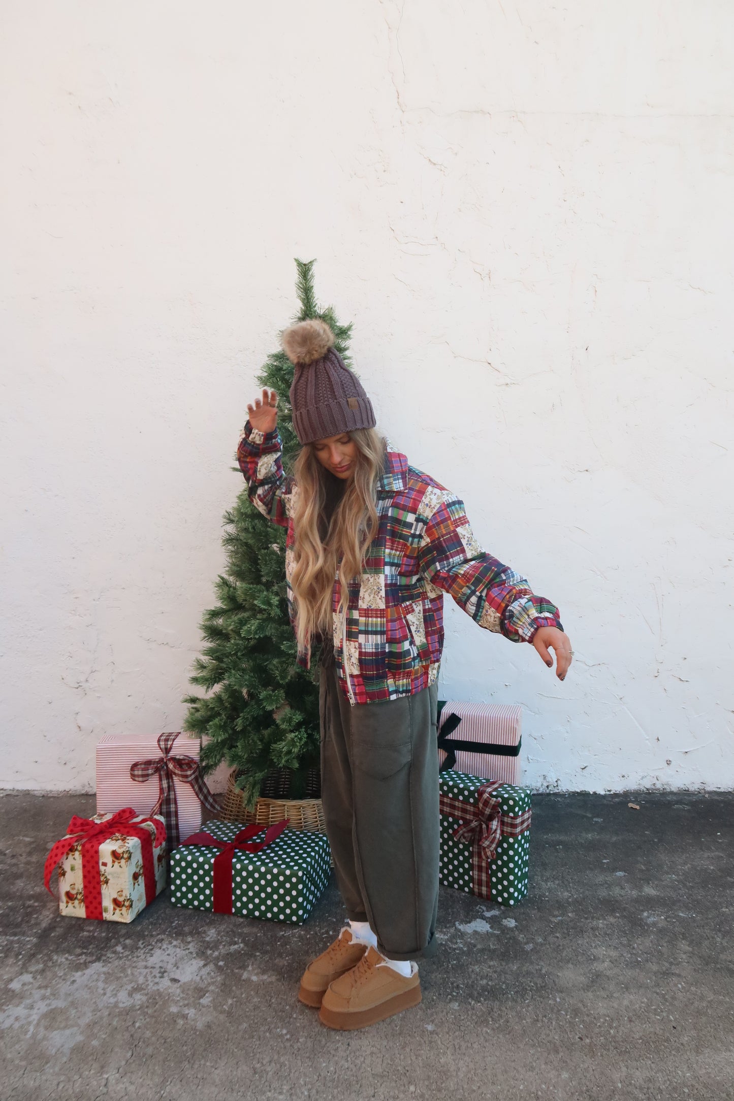 Funky Fun Patchwork Puffer