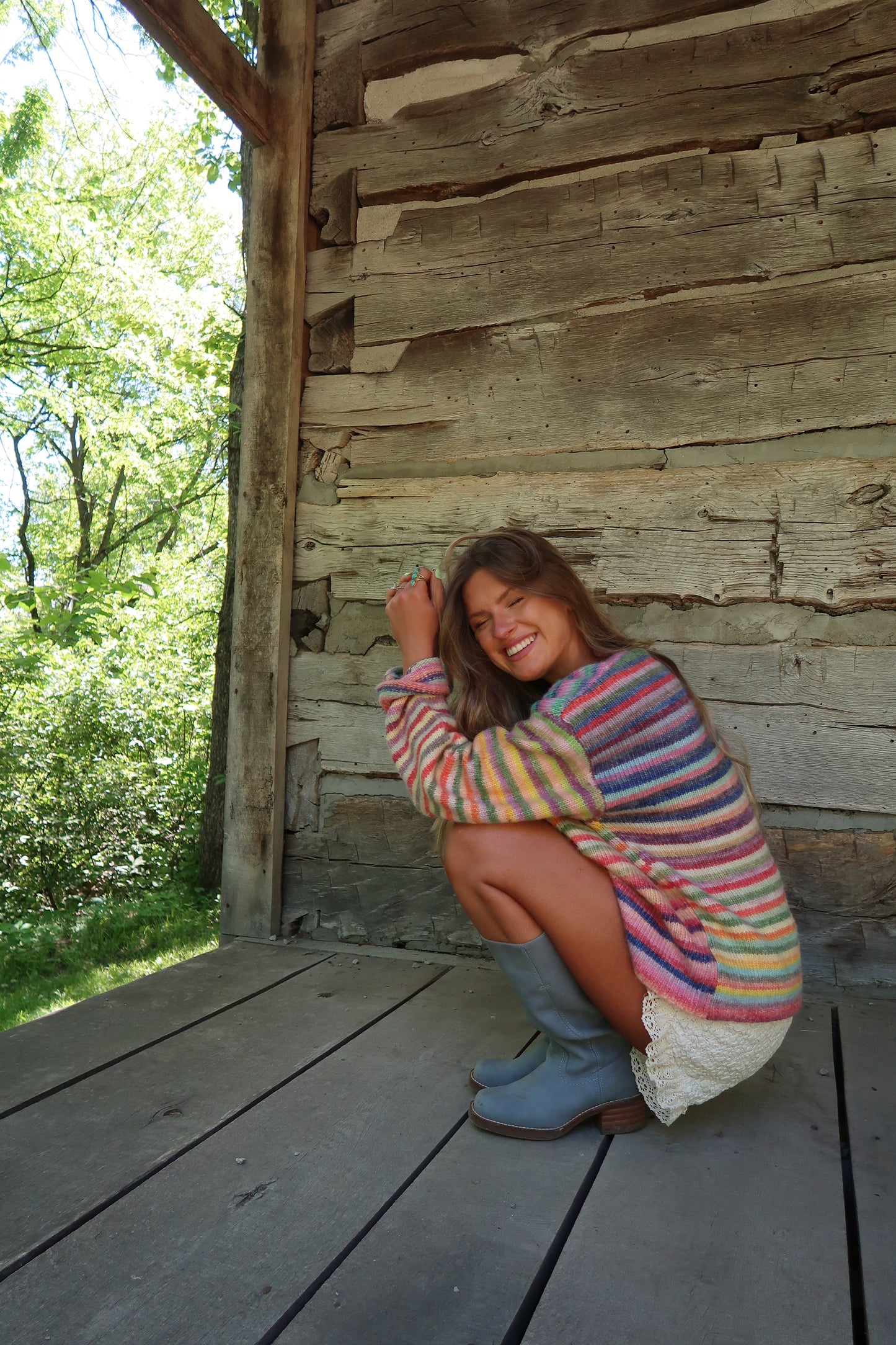 Crisp Air Stripe Sweater