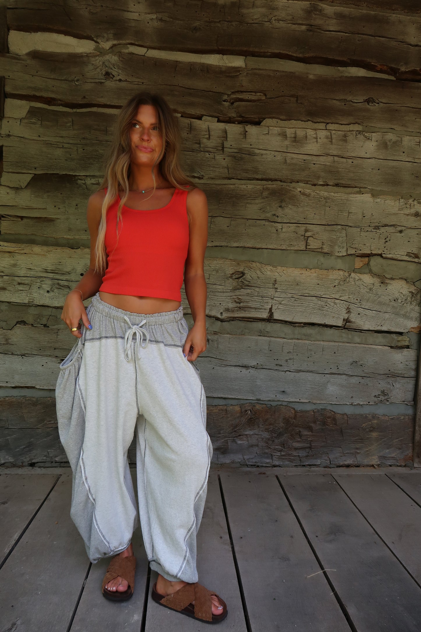 Poppy Seamless Tank
