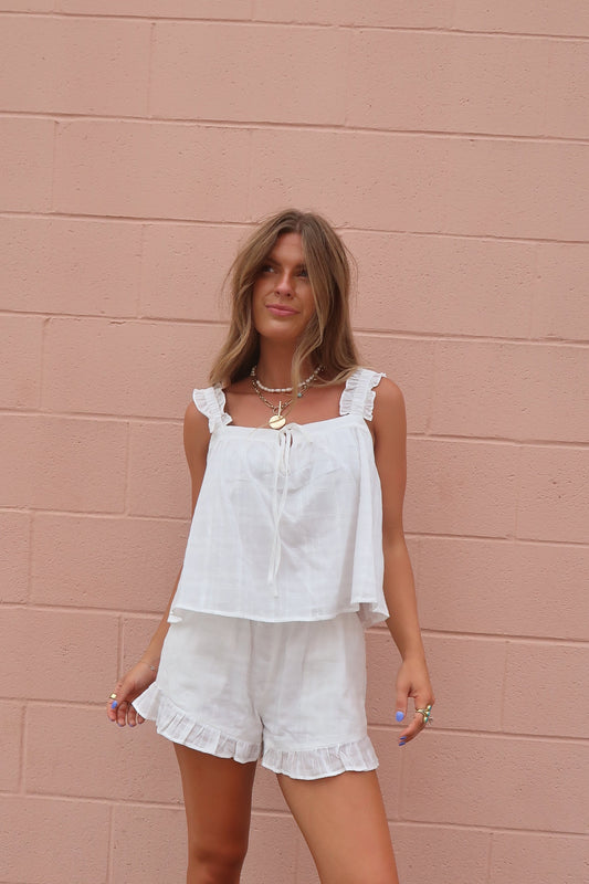 Dove Frill Top