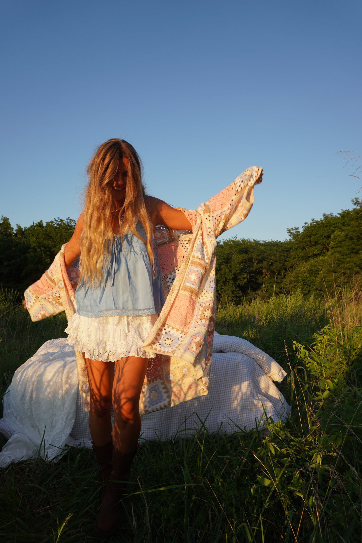 Storybook Crochet Cardi