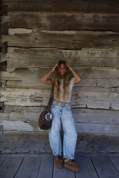 Coco Patchwork Quilted Hobo Bag