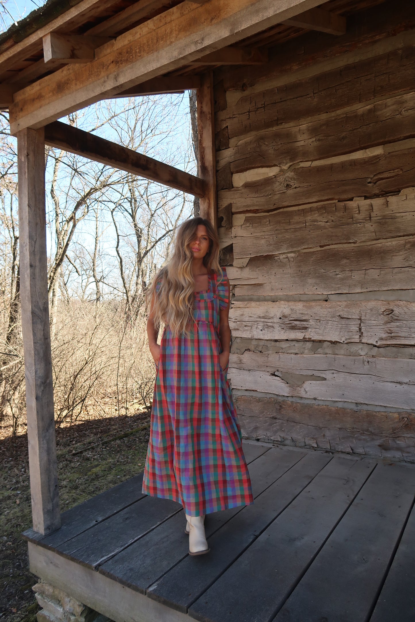 Candyland Ruffle Maxi Dress