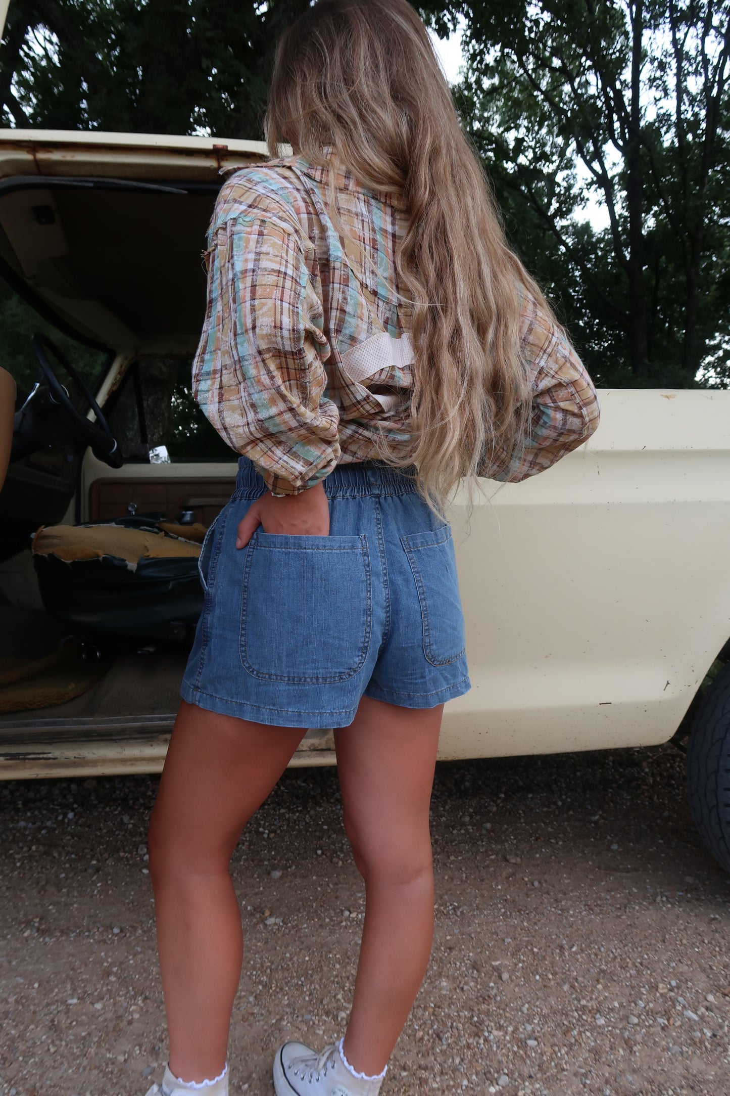 Stevie Denim Skort