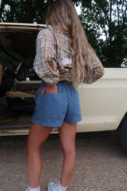 Stevie Denim Skort