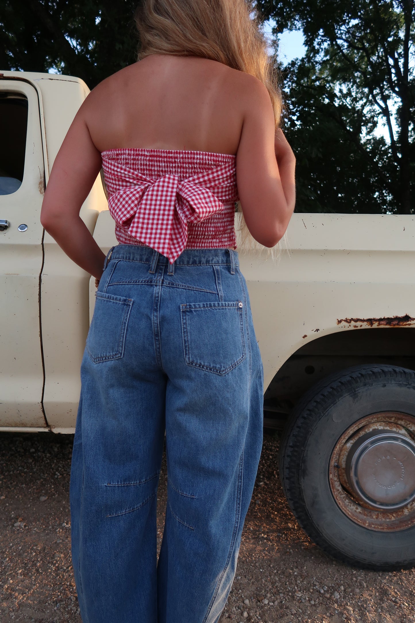 Butterfeild Gingham Top