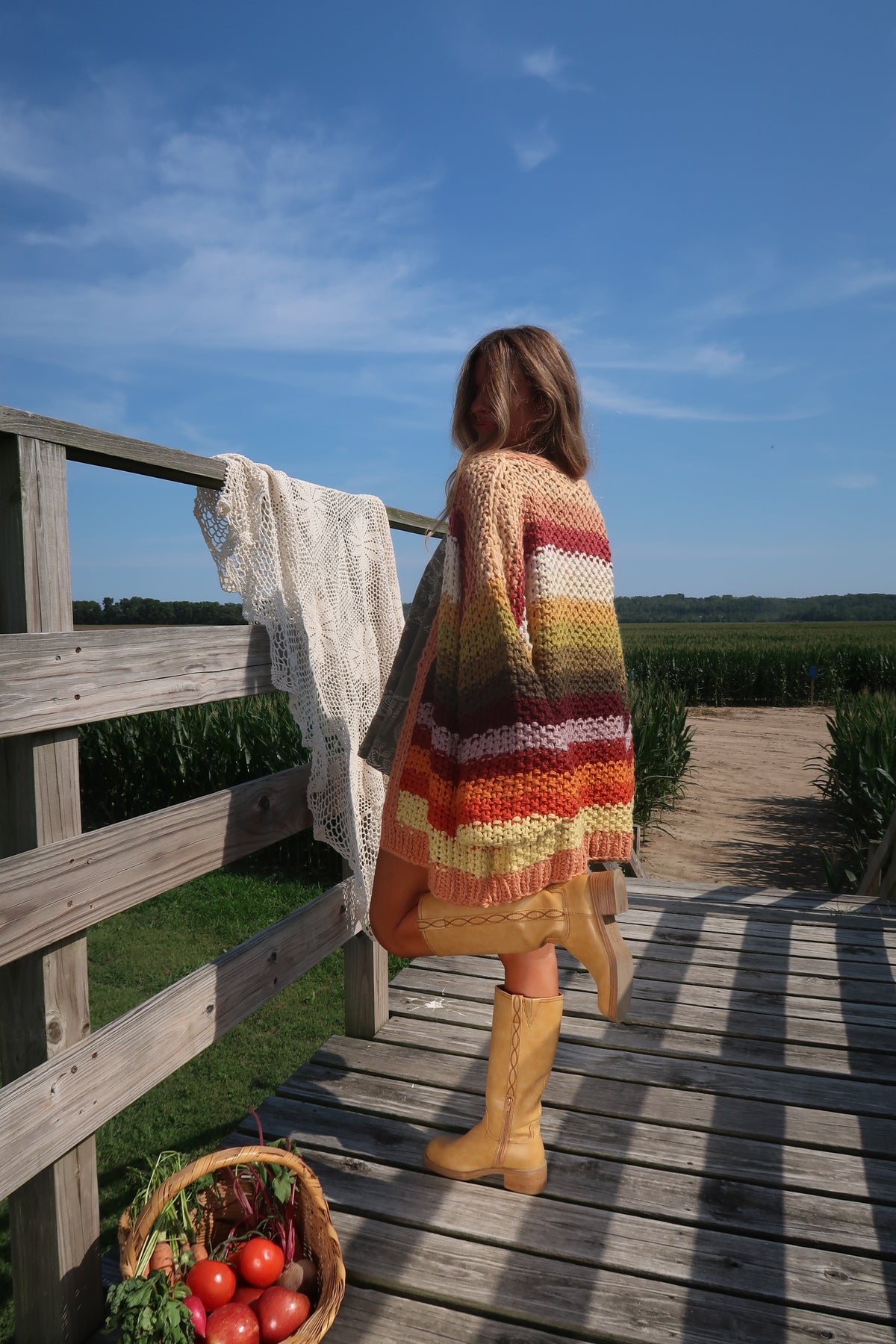 Homegrown Stripe Cardi