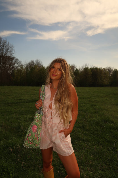Clara Quilted Tote Bag