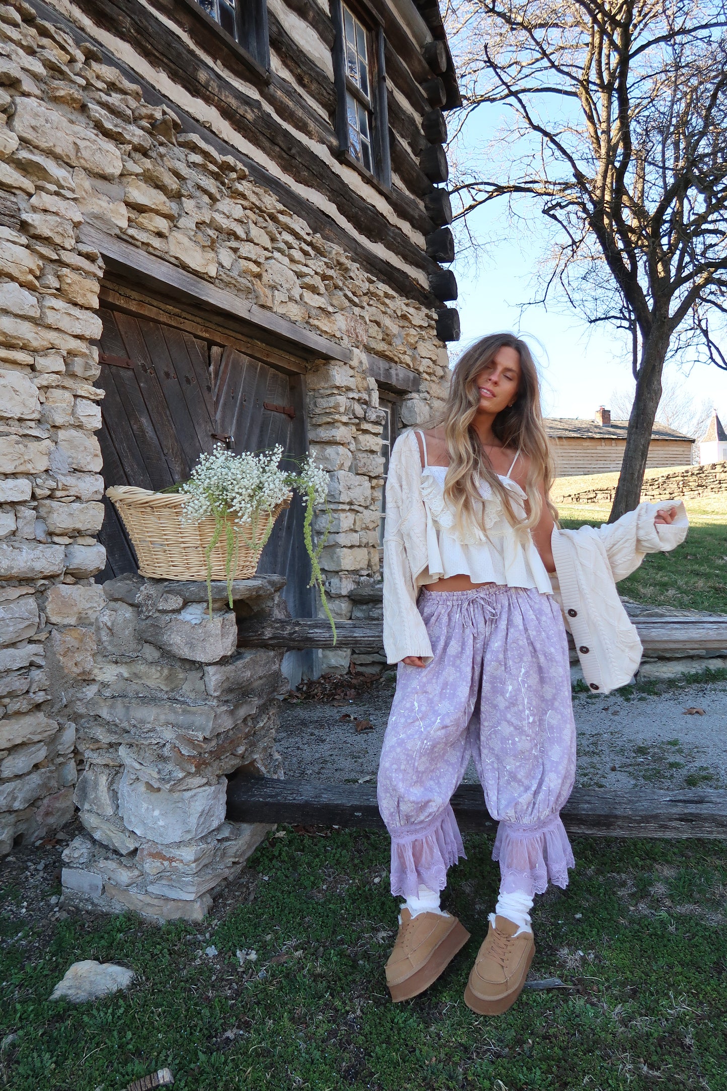 Vanilla Cream Cable Cardi