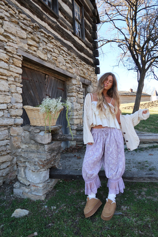 Vanilla Cream Cable Cardi