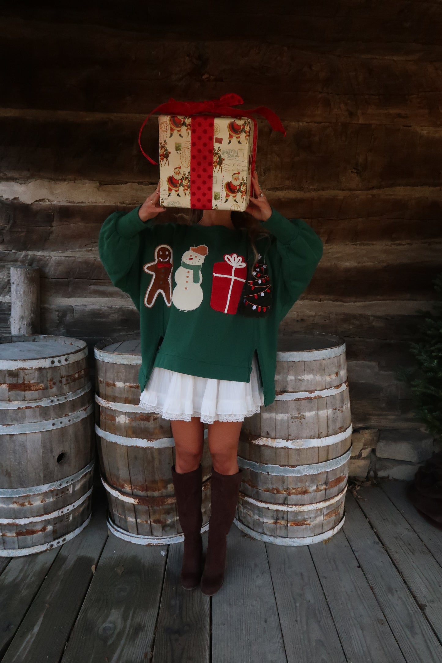 X-Mas Patches Crewneck