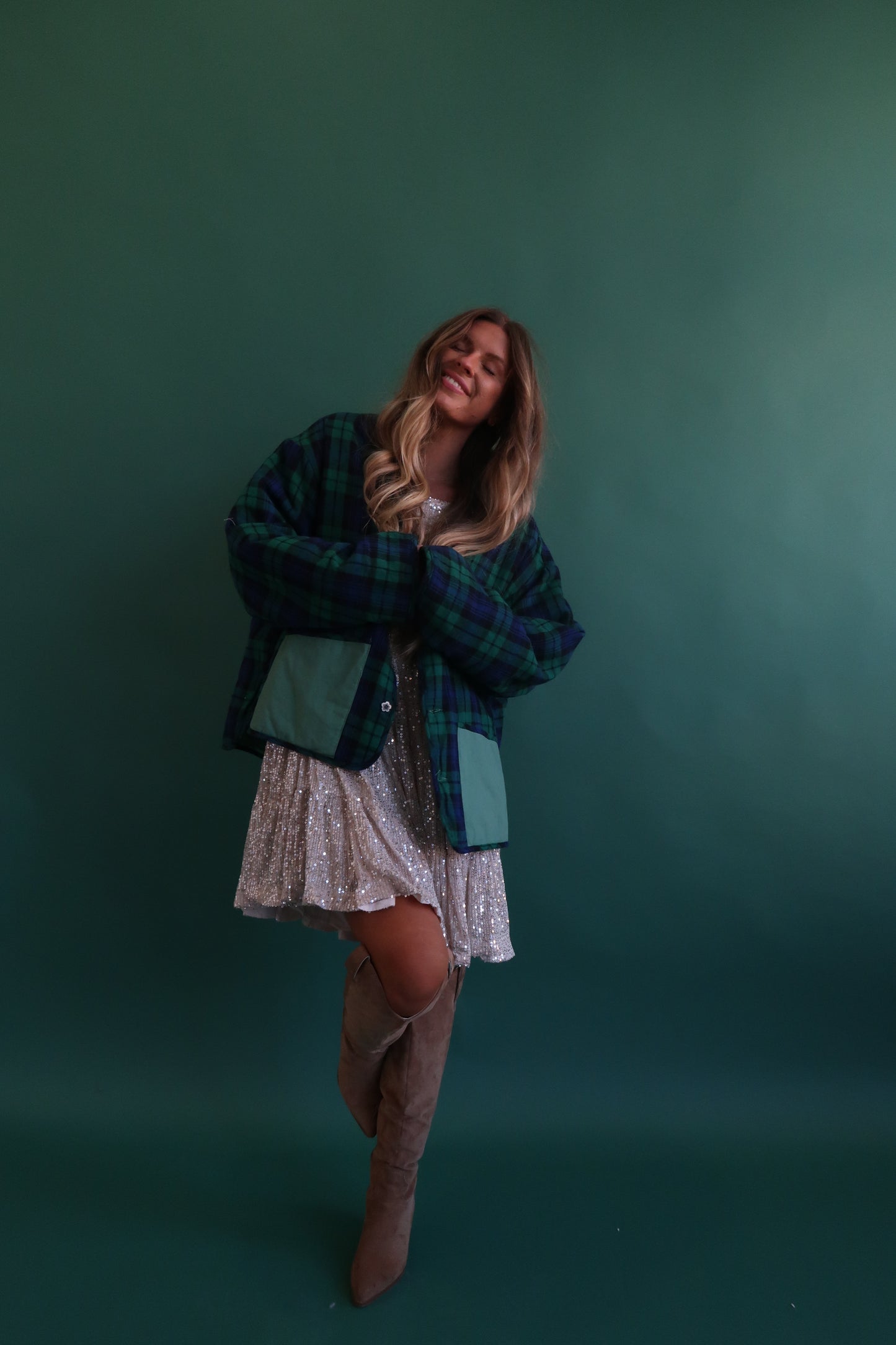 Jingle Bells Babydoll Dress