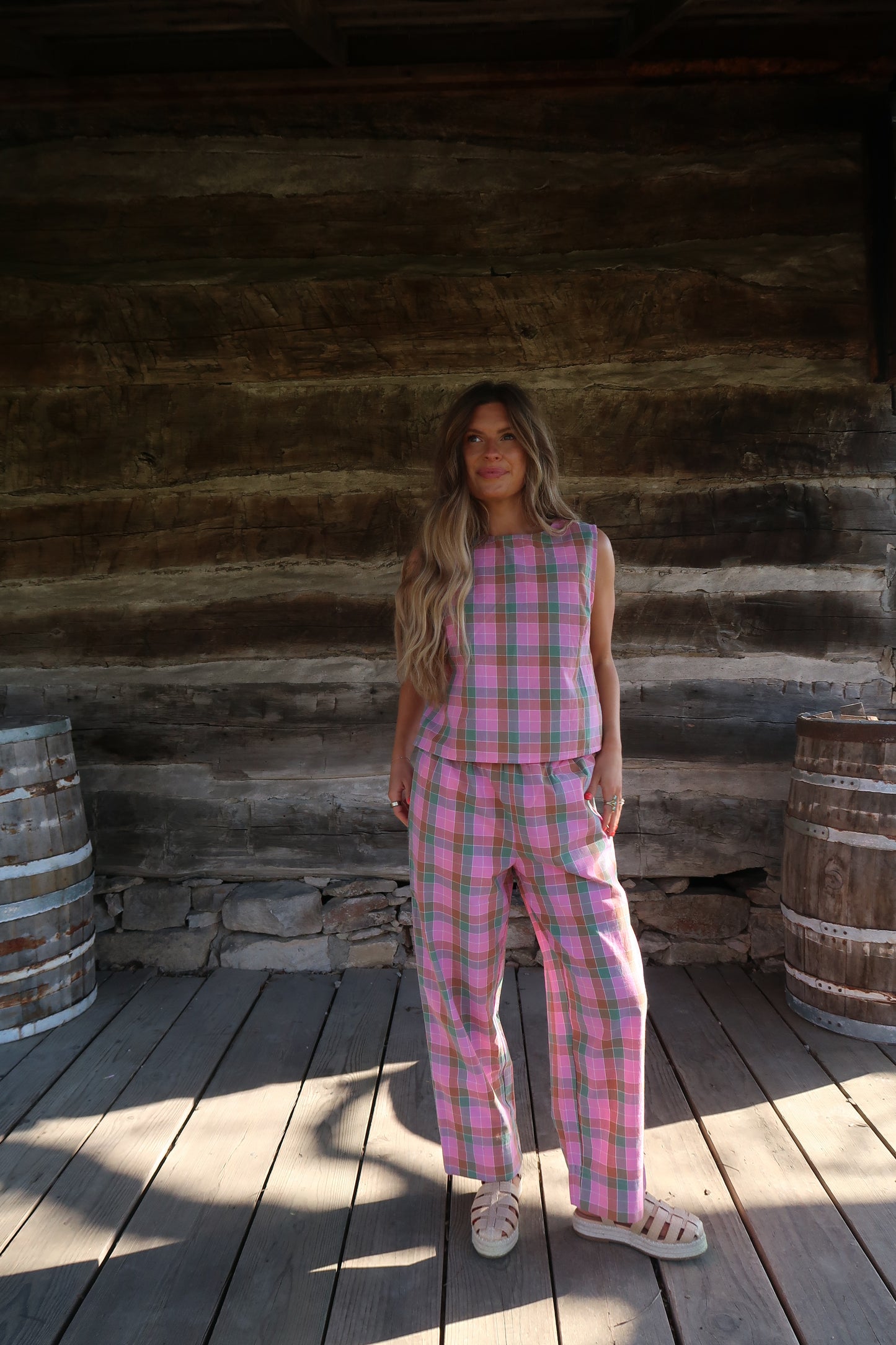 Freshly Picked Plaid Set