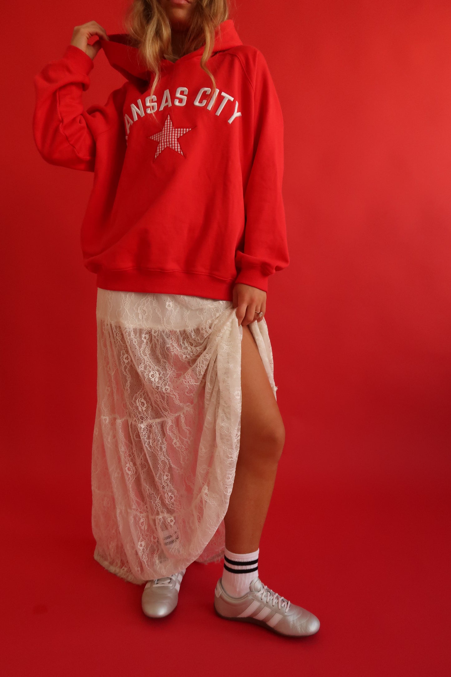 Kansas City Gingham Hoodie