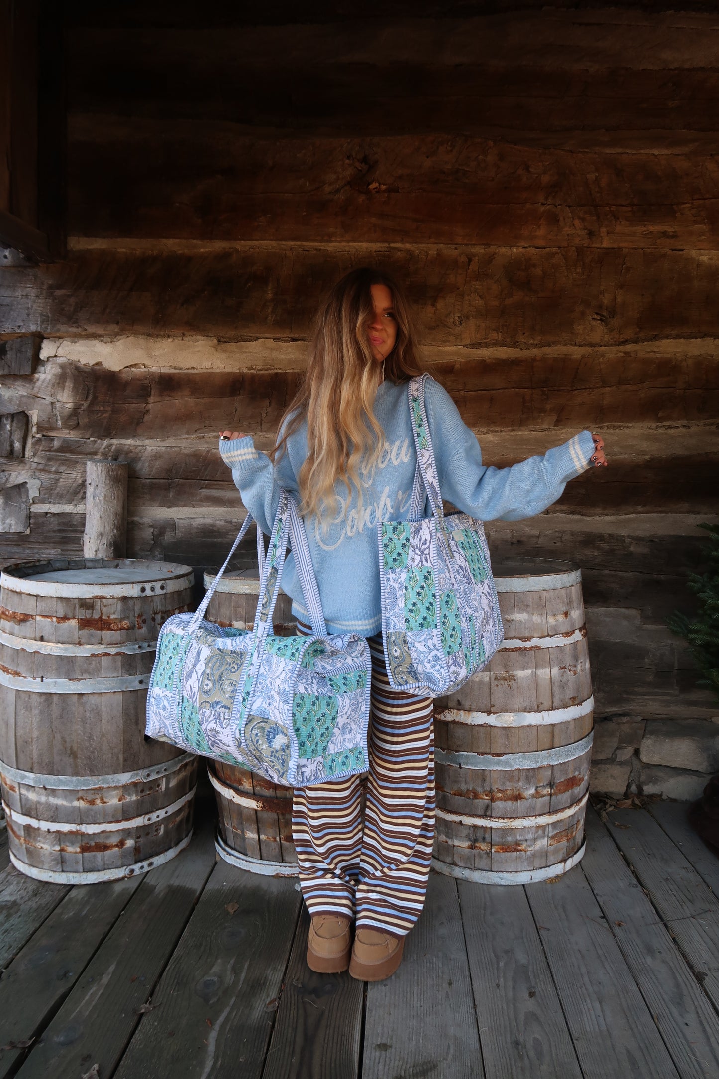 Cove Quilted XL Duffle Bag