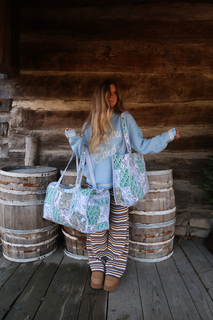 Cove Quilted XL Duffle Bag