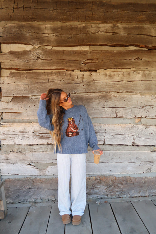 Gone Fishing Sweater