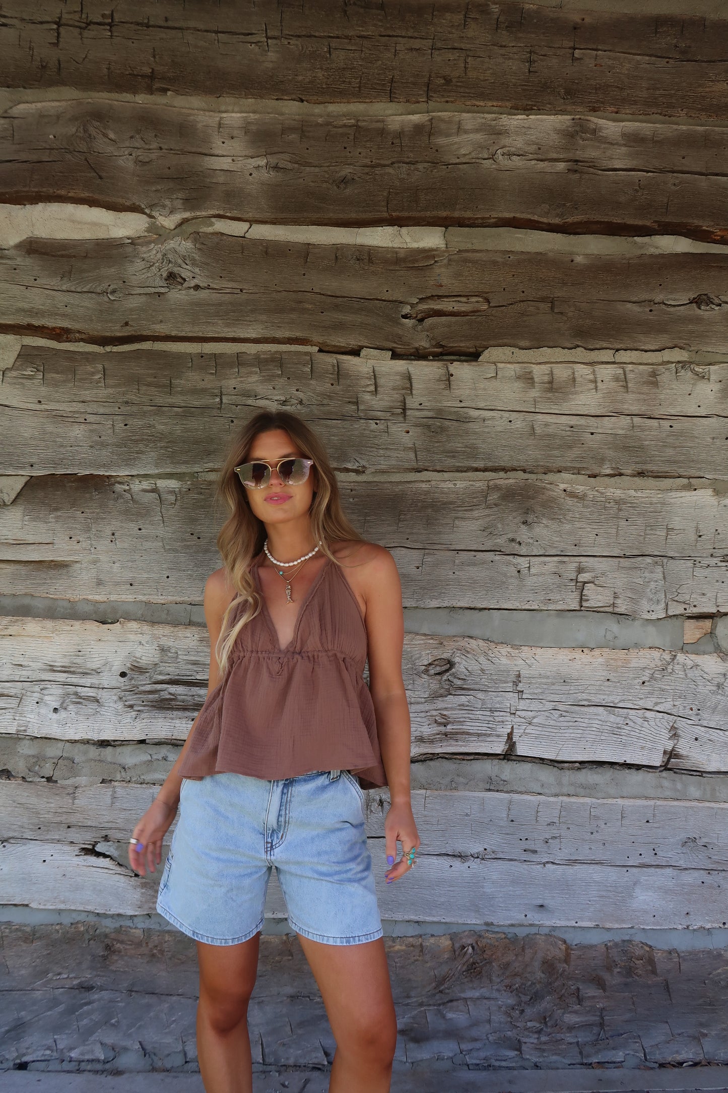 Drift Halter Top