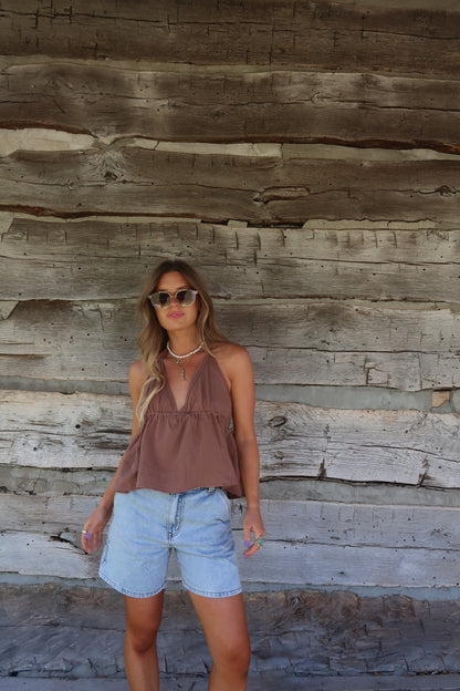 Drift Halter Top