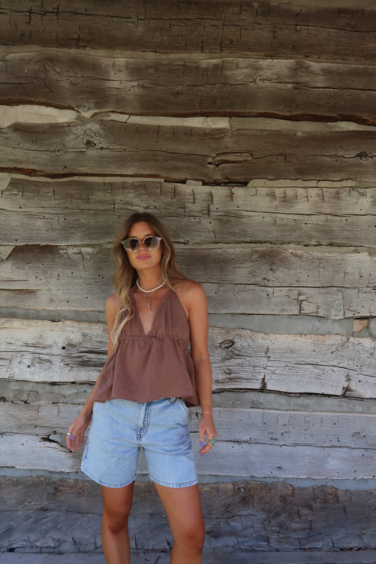 Drift Halter Top