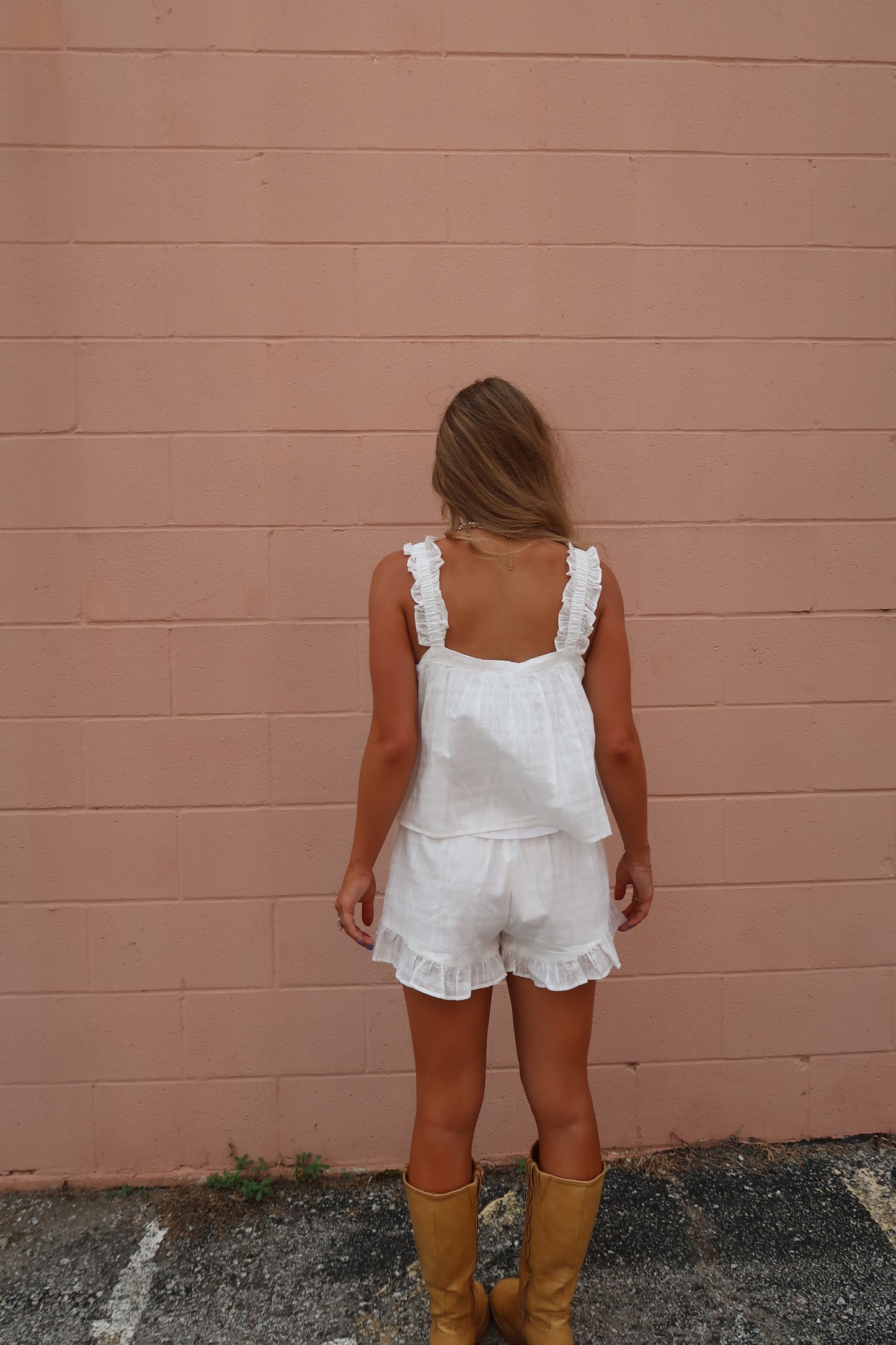 Dove Frill Top