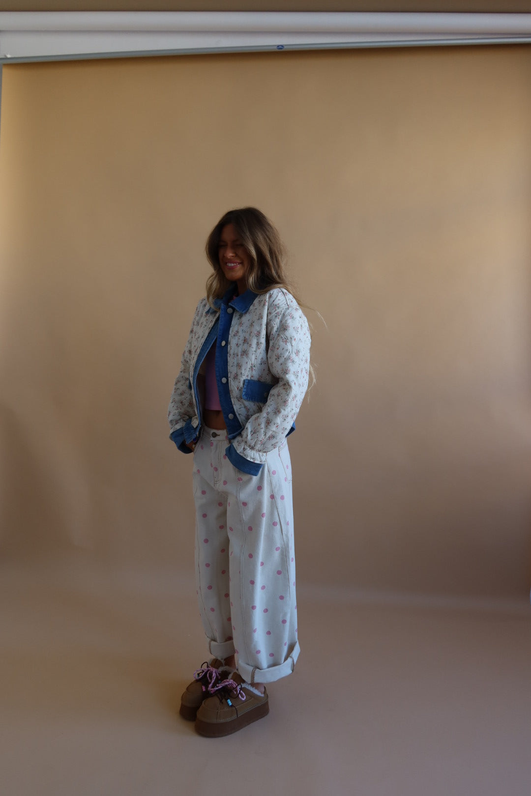 Here for Dessert Quilted Jacket