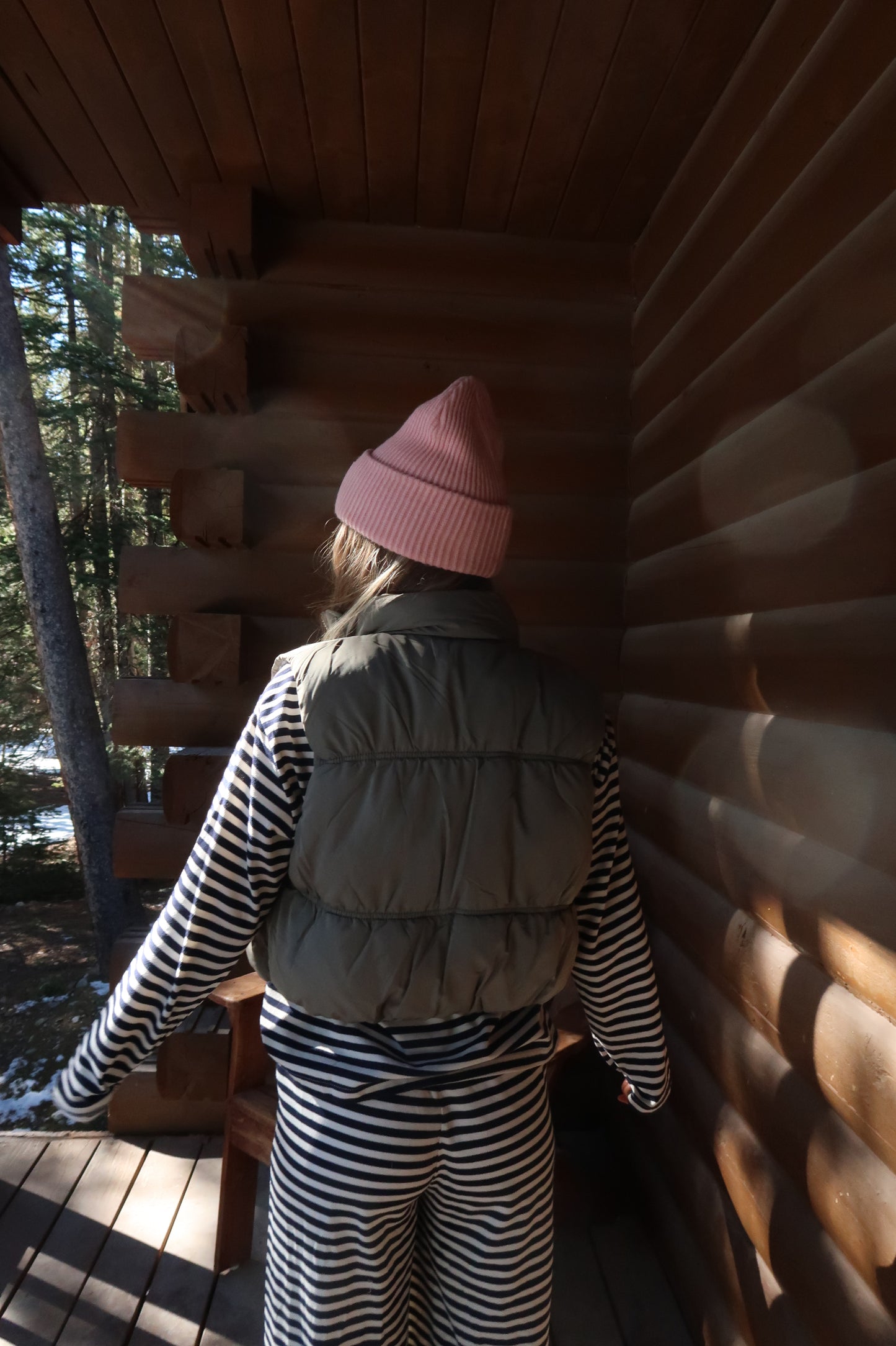 Moss Reversible Puffer Vest