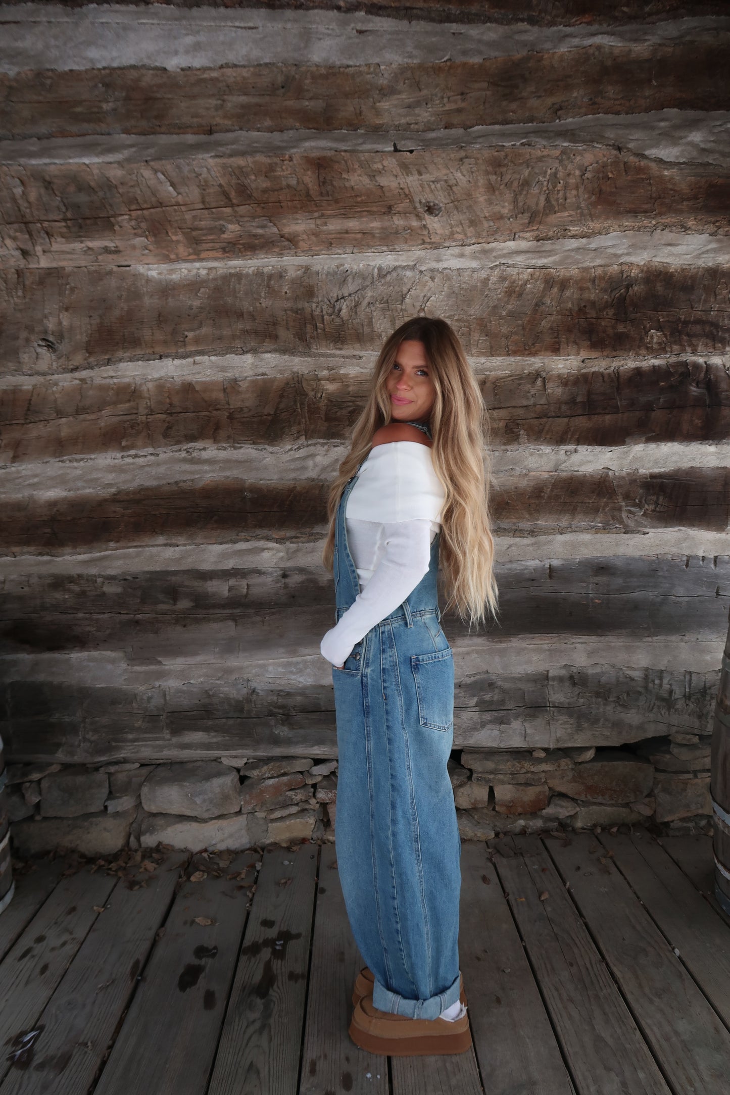 Birch off the shoulder top