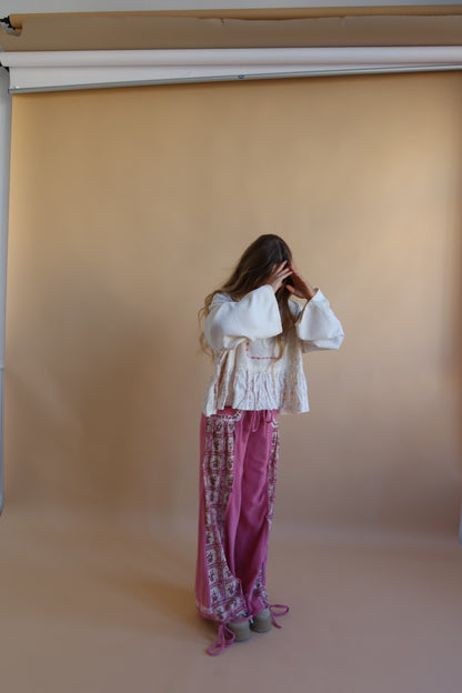 Oh Darling Knit Patch Pants