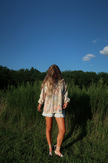 Slow Down Plaid Ruffle Short