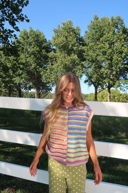 Crisp Air Stripe Vest