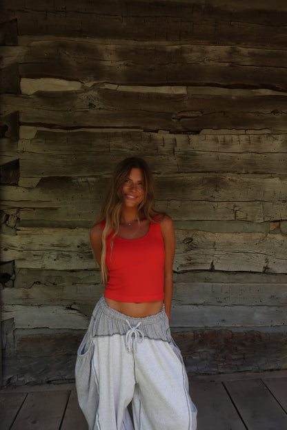 Poppy Seamless Tank