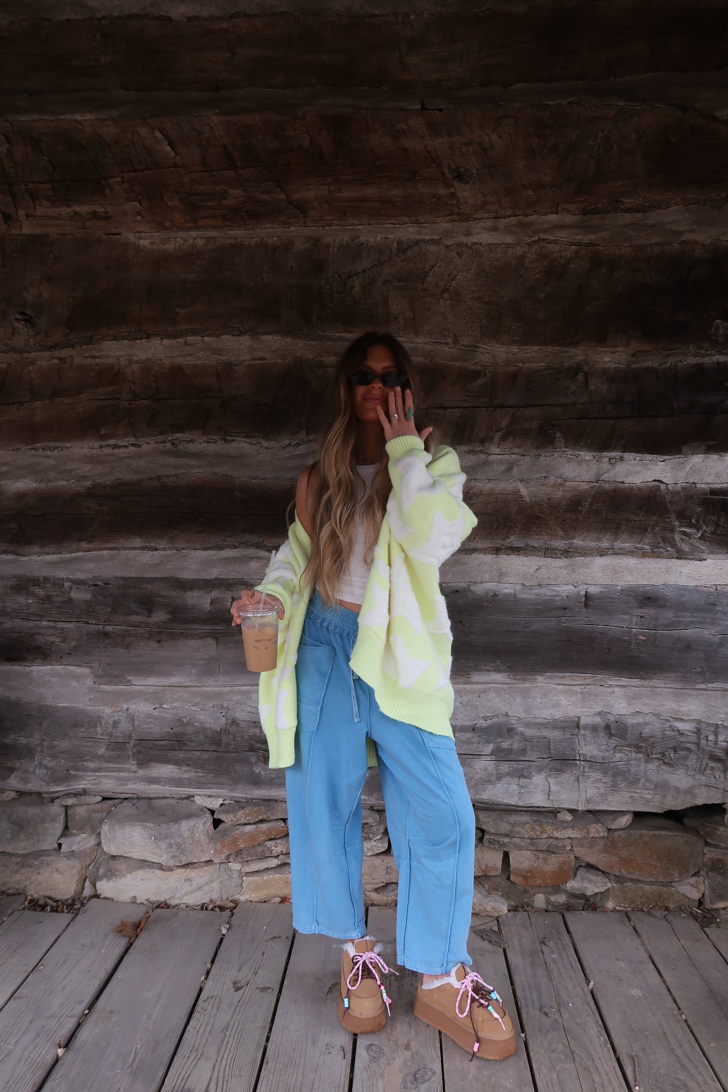 Lucky Gal Star Cardigan