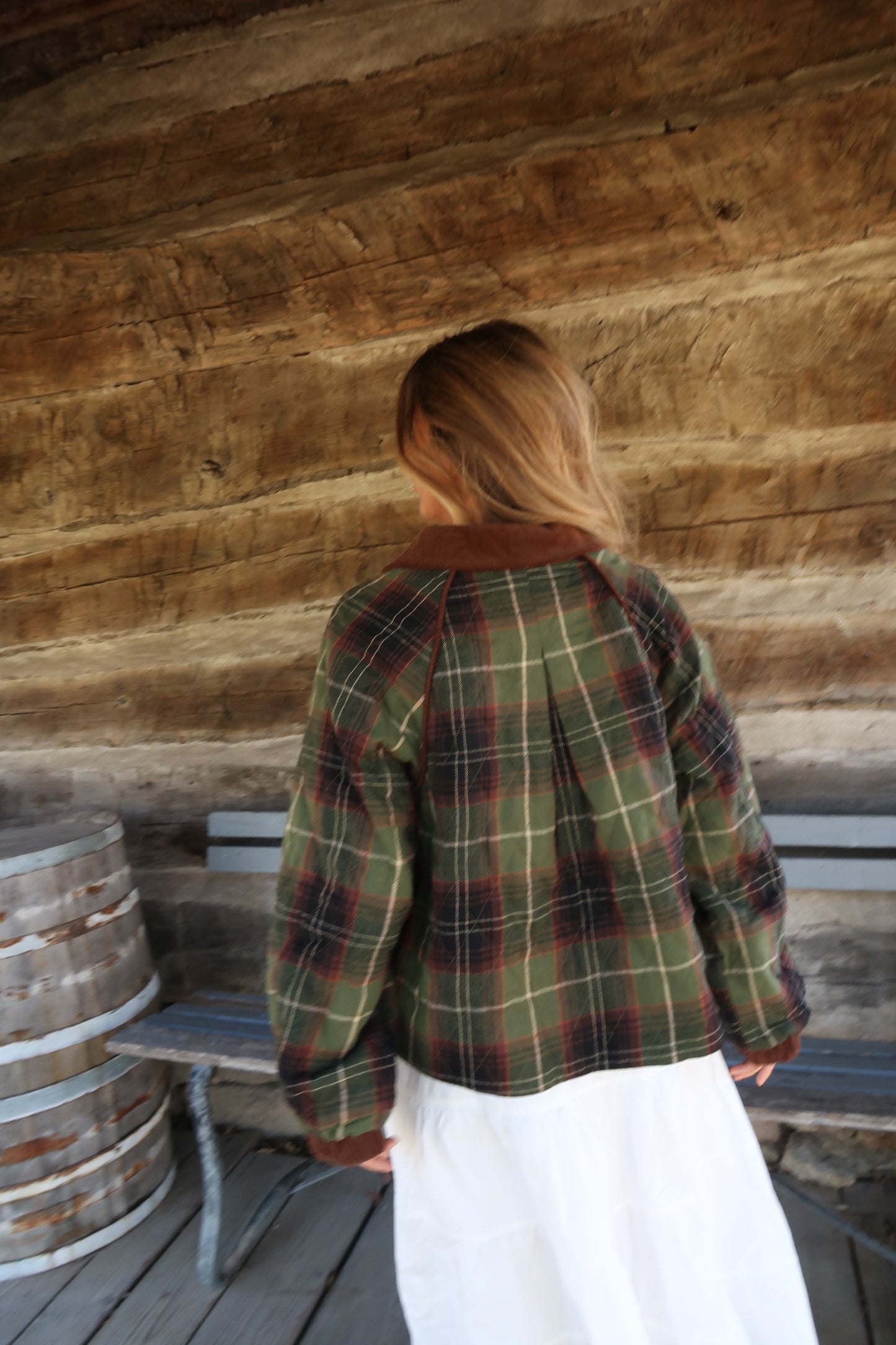 Eric Plaid Quilted Jacket