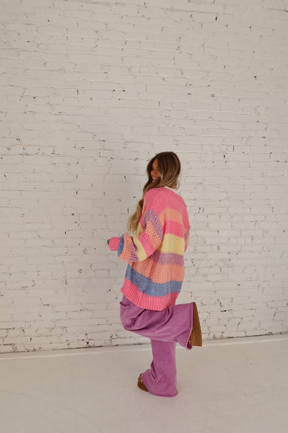 Sherbert Swirl Cardi