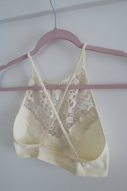 Ivory Boho Bralette