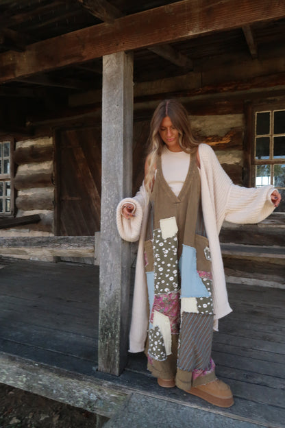 Feast mode patchwork Jumper