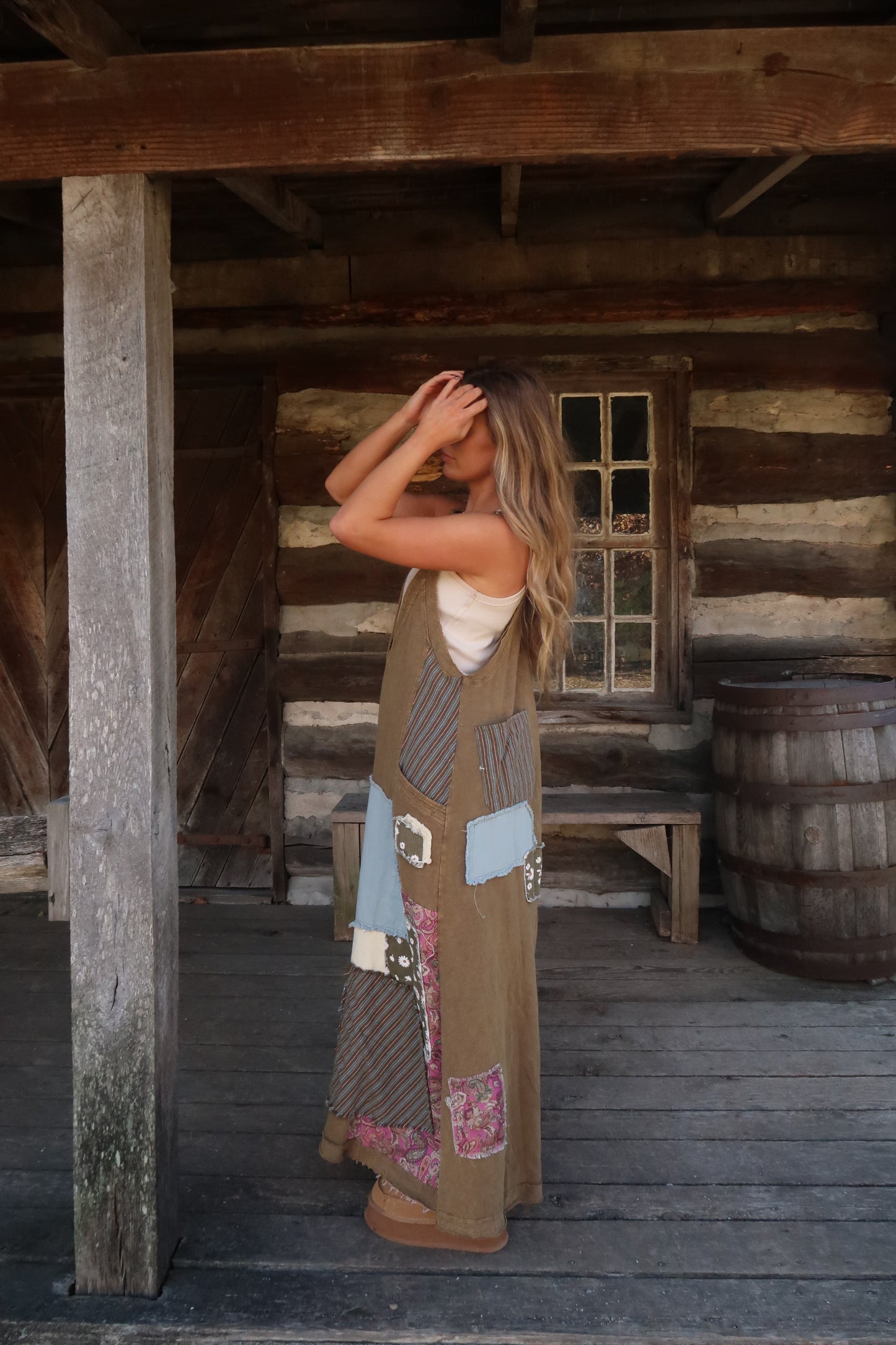 Feast mode patchwork Jumper