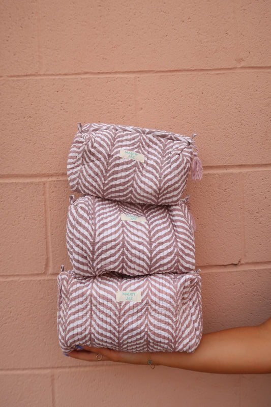 Zoey Cosmetic Bag 3pk