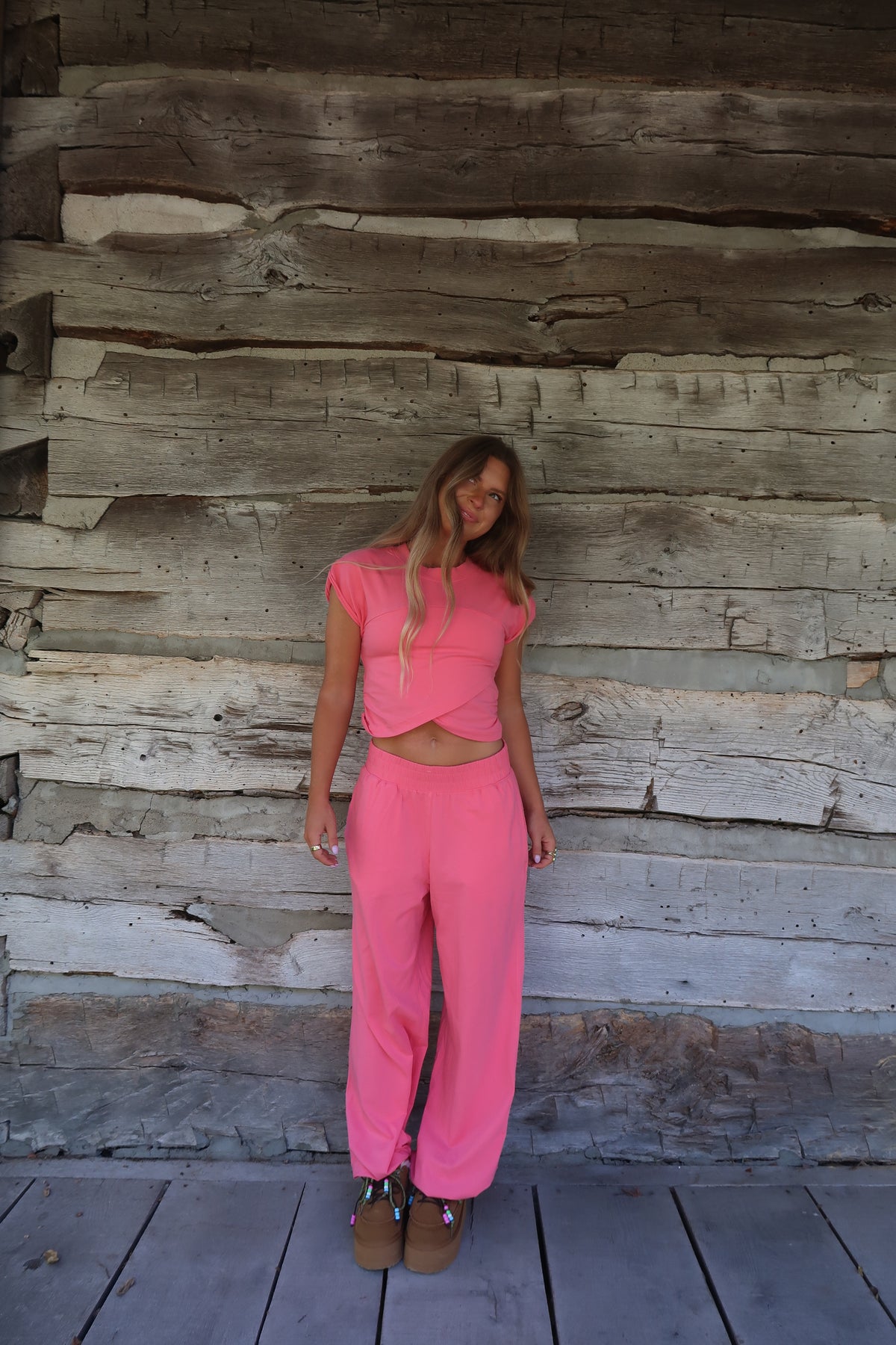 Poppy Pink Jet Setter Set