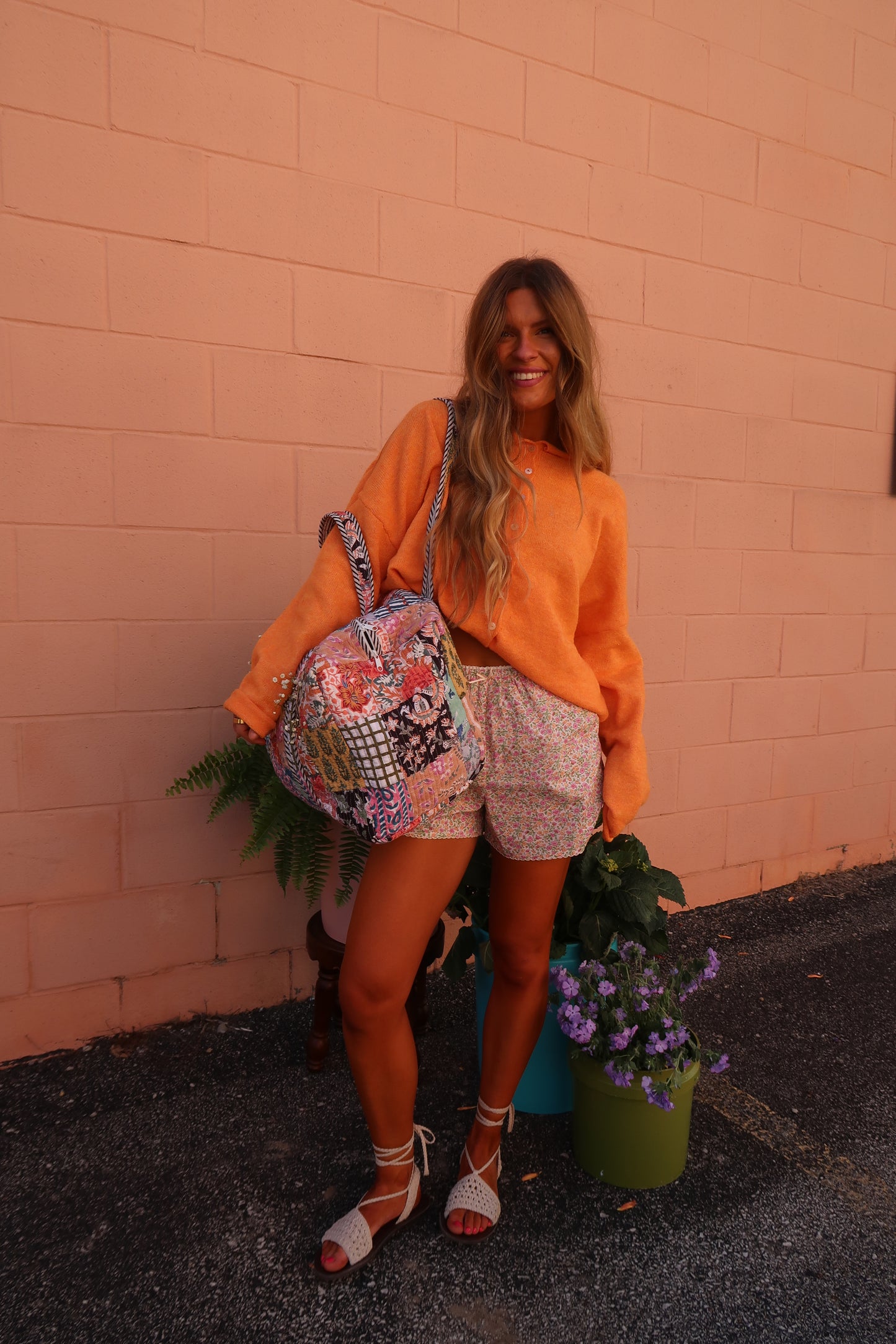 Vivi Quilted Duffle Bag