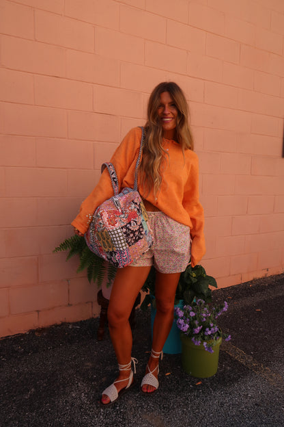 Vivi Quilted Duffle Bag