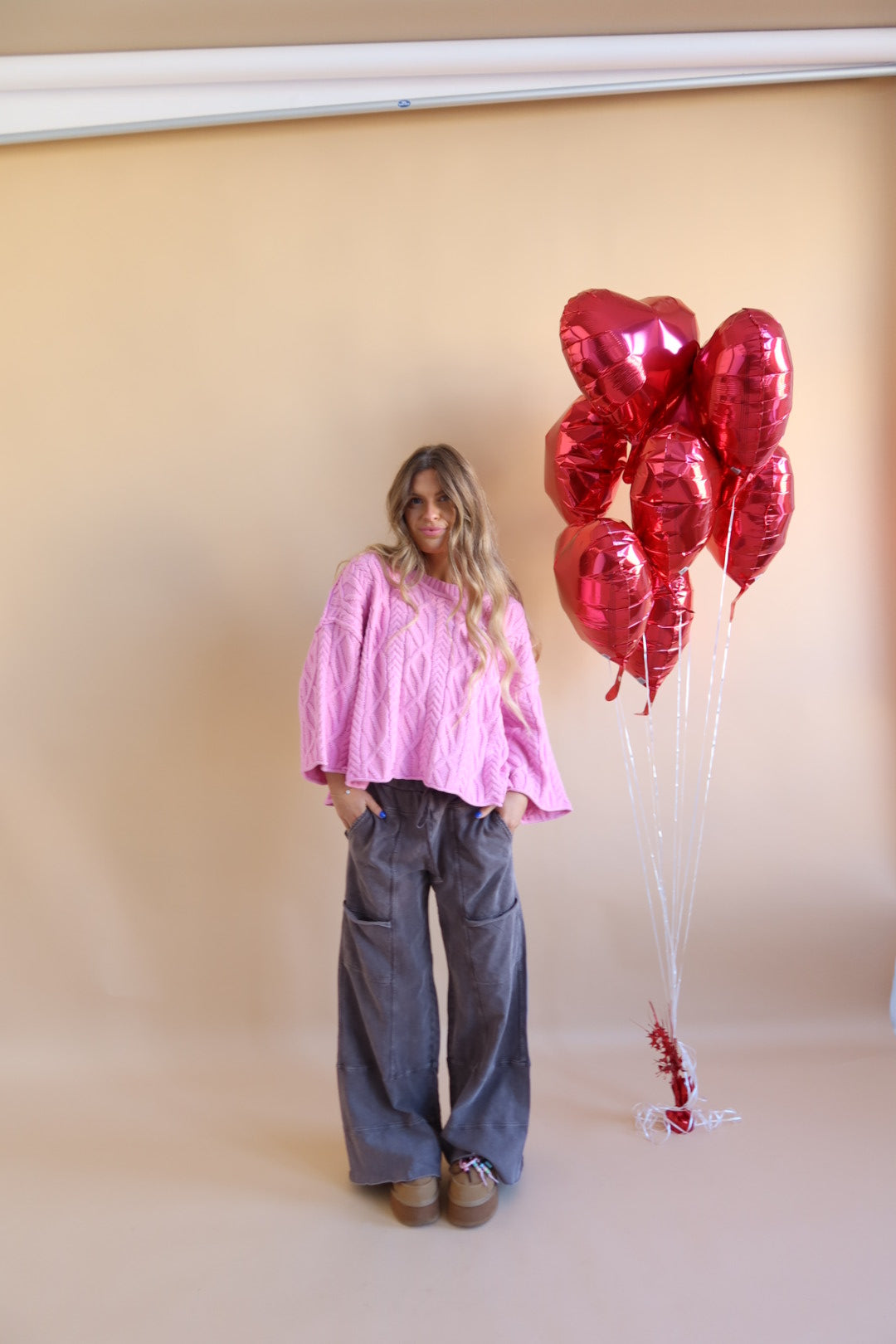 Chocolate Wide Cargo Leg Pant