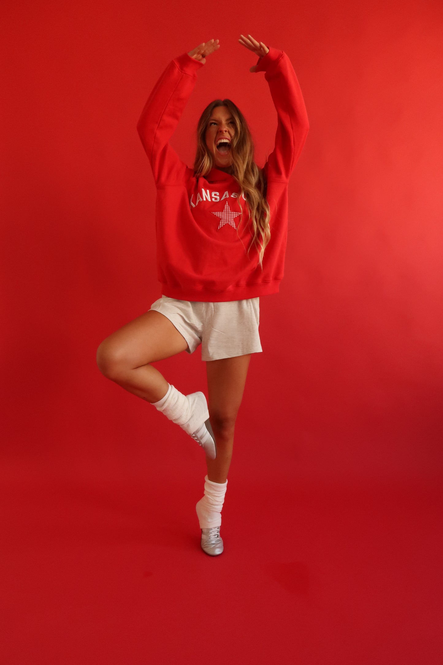 Grey Relaxed Sweat Shorts