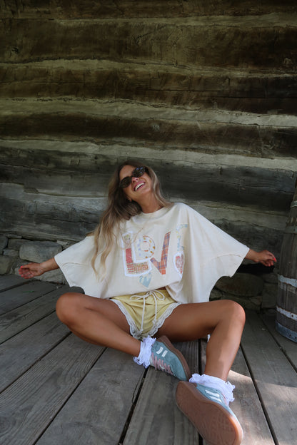 Love Patch Boxy Top