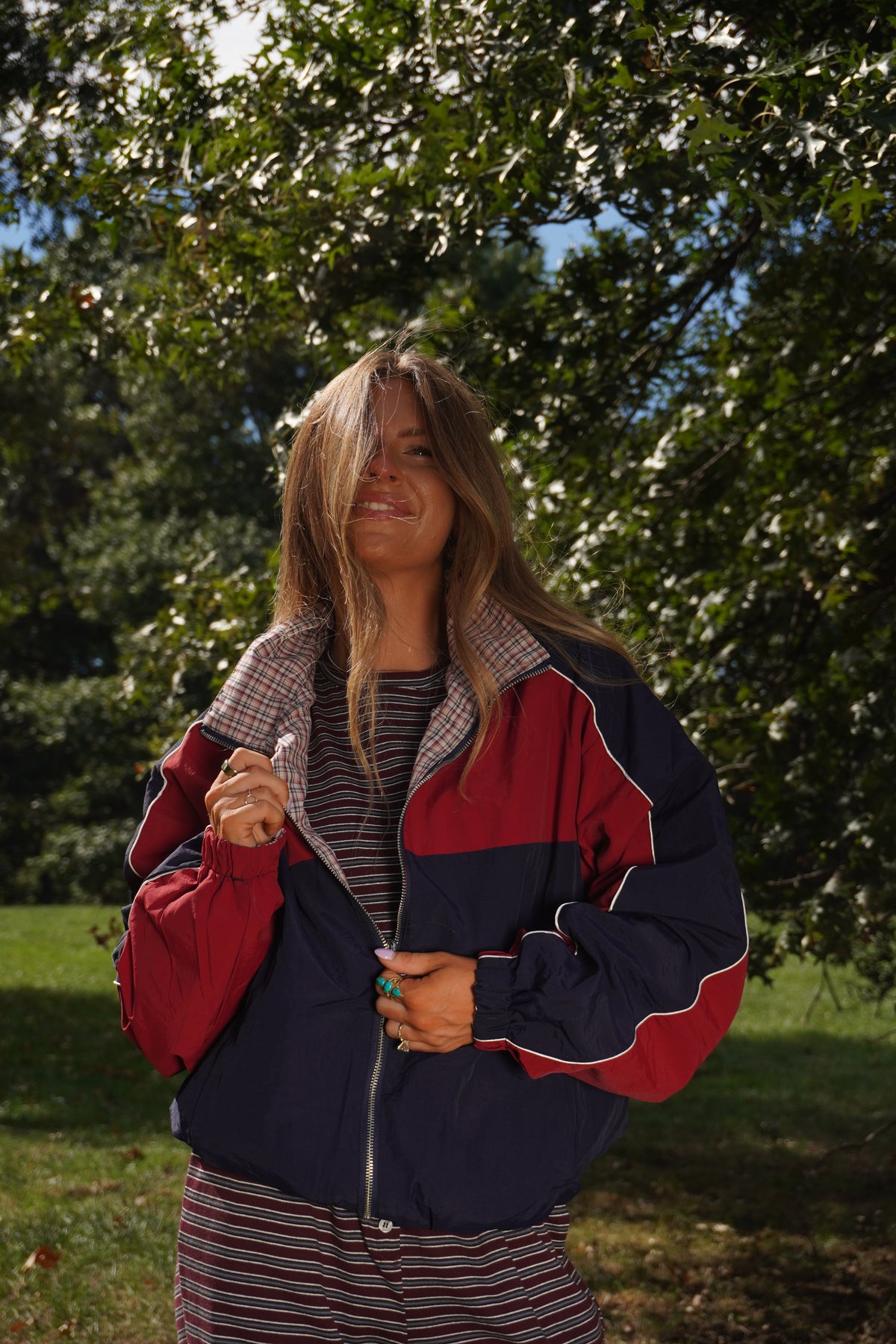 Tribiani Reversible Wind Breaker